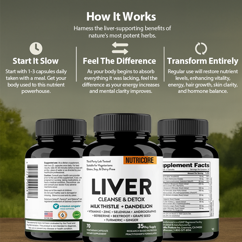 11-in-1 Natural Liver Capsules