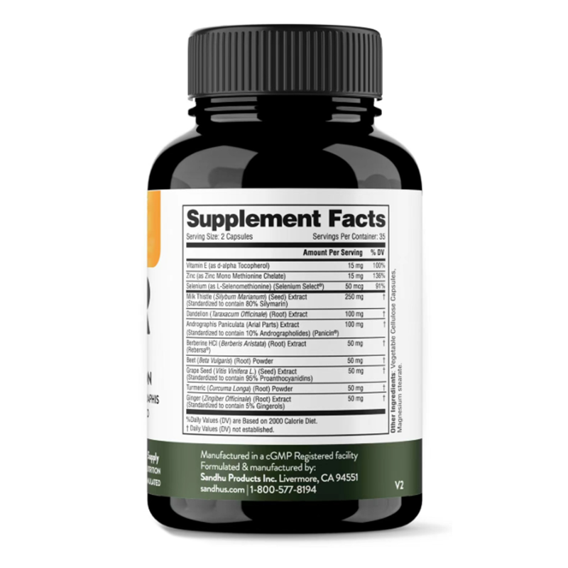 11-in-1 Natural Liver Capsules