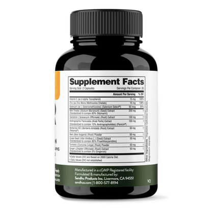 11-in-1 Natural Liver Capsules
